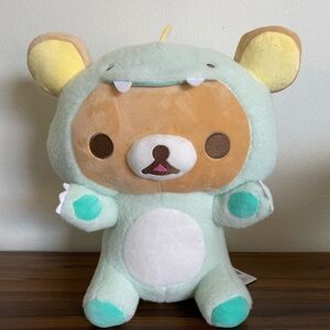 16 Inch Rilakkuma in Green Dinosaur Costume BRAND NEW from Round1